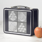 Blocks Maze Puzzle Tote Bag Metall Brotdose (Beispiel)