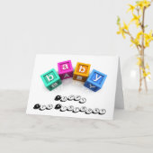 BLOCKS UND SPASS FÜR SIE WERDEN ****4**** HEUTE KARTE (Gelbe Blume)