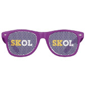 Blockschrift "SKOL" - Sonnenbrille (Vorderseite)