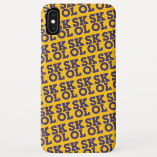 Blockskript "SKOL" - Handy-Fall (Gelb) Case-Mate iPhone Hülle