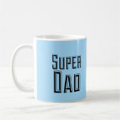 Blocktext für Super Vater Kaffeetasse (Links)