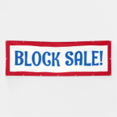 Blockverkauf! Patriotic Banner (Horizontal)