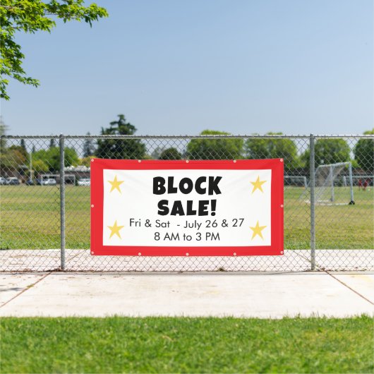 Blockverkaufsbanner Banner (Insitu)
