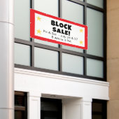 Blockverkaufsbanner Banner (Äußeres Gebäude)