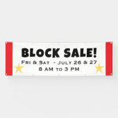 Blockverkaufsbanner Banner (Horizontal)