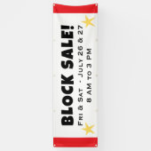 Blockverkaufsbanner Banner (Vertikal)