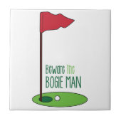 Blockwagen-Mann Fliese (Vorderseite)