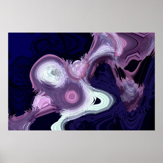 Blocky Blob Poster (Vorne)