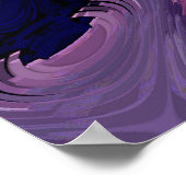 Blocky Blob Poster (Ecke)