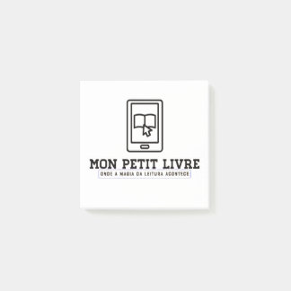 Blocos de nota Mon Petit Livre Post-it Klebezettel