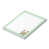 Blocs de Notas Panda Notizblock (Rotiert)