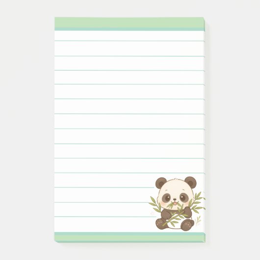 Blocs de Notas Panda Post-it Klebezettel (Vorderseite)