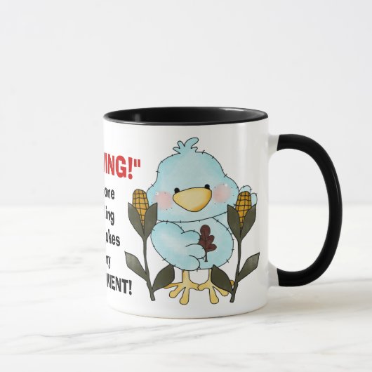 Blöde Witz-Tasse Tasse (Rechts)