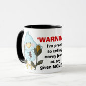 Blöde Witz-Tasse Tasse (Vorderseite Links)