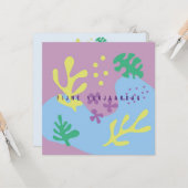 bloem abstract karte (Vorderseite/Rückseite Beispiel)