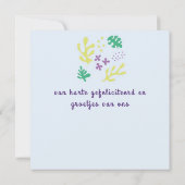 bloem abstract karte (Rückseite)