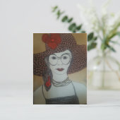 Bloemetjes Postkarte (Stehend Vorderseite)