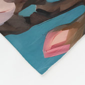 Bloesem in de Lente Fleecedecke (Ecke)