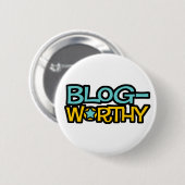 Blog-angemessener Knopf Button (Vorne & Hinten)