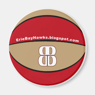 Blog-Gespräch BayHawk Basketballmagnet Magnet