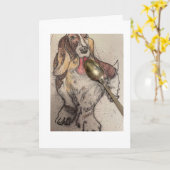 Blog Grußkarte lesen Karte (Gelbe Blume)