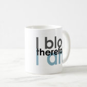 Blog I deshalb bin ich Kaffeetasse (VorderseiteRechts)