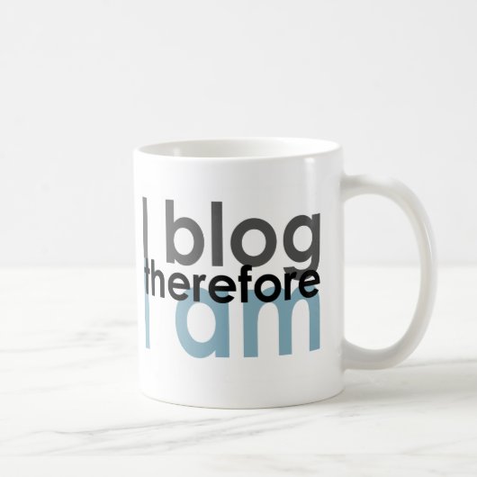 Blog I deshalb bin ich Kaffeetasse (Rechts)