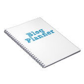 Blog-Planer-Notebook Notizblock (Rechte Seite)