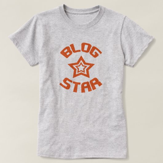 Blog Star T-Shirt (Design vorne)