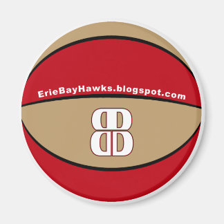 Blog Talk BayHawk Basketballmagnet Magnet