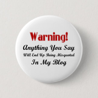 Blog-Warnung Button