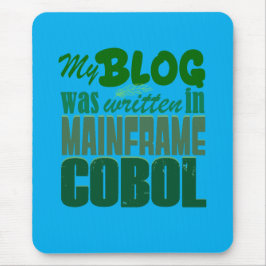 Blog wurde in COBOL codiert – Retro-Mainframe-Entw Mousepad