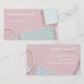 Blogger Einflussfaktoren Slogans Visitenkarten Visitenkarte (Vorne/Hinten)