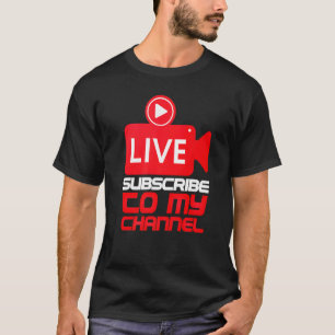Blogger für Live-Streaming-Streamer T-Shirt