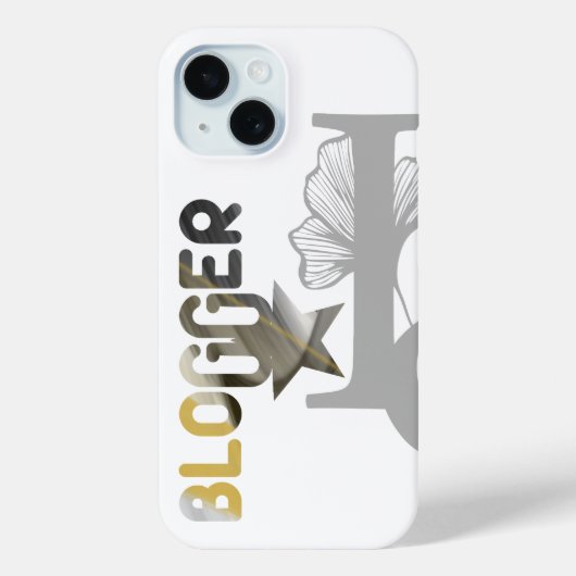 BLOGGER iPhone Fälle Trend Abstrakt Schwarz-weiß Case-Mate iPhone Hülle (Rückseite)