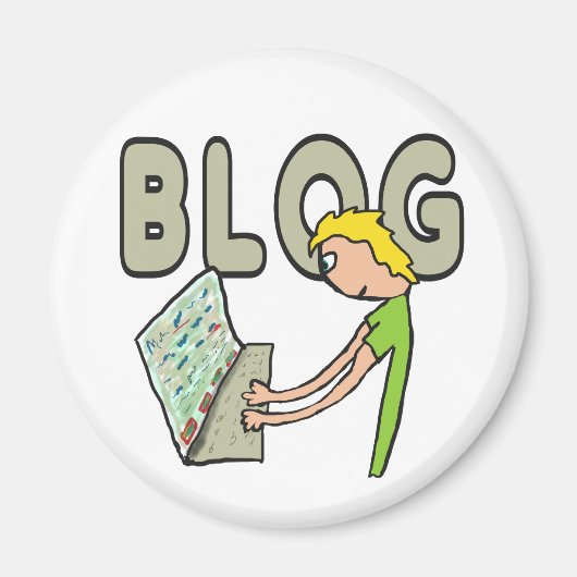 Blogger Magnet (Vorne)