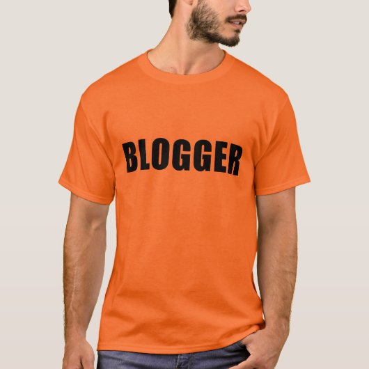 Blogger T-Shirt (Vorderseite)