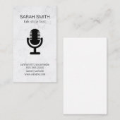 Blogger | Talk Show Host | Podcast Visitenkarte (Vorne/Hinten)