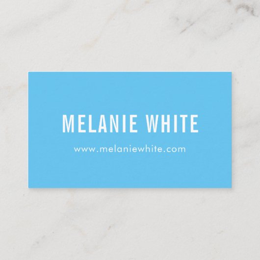 Blogger und Grafikdesigner Visitenkarte (Rückseite)