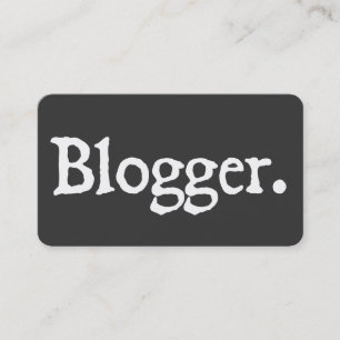 Blogger Visitenkarte