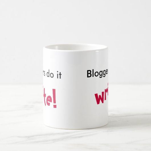 Bloggers tun es, schreiben! , kaffeetasse (Mittel)