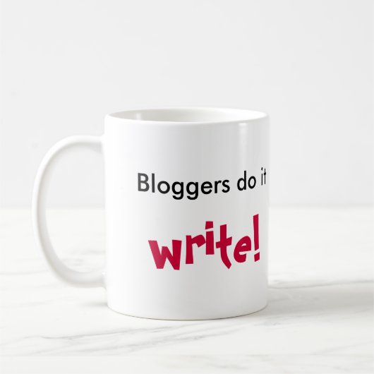 Bloggers tun es, schreiben! , kaffeetasse (Links)