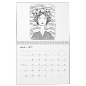 Bloggeskalender 2025 kalender (Mär 2027)