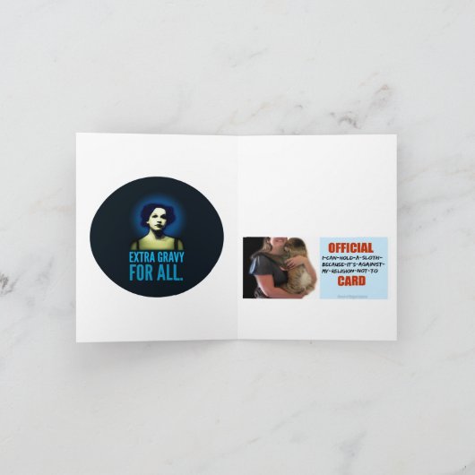 Bloggessianismus Karte (Innenseite)