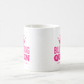 Blogging Queen coffee Tasse gift for women blogger (Mittel)