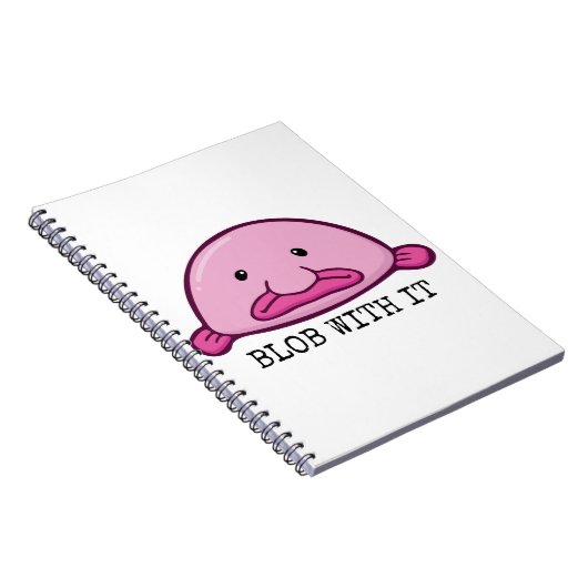 Blogs mit ihm / Blobfish Notizblock (Rechte Seite)