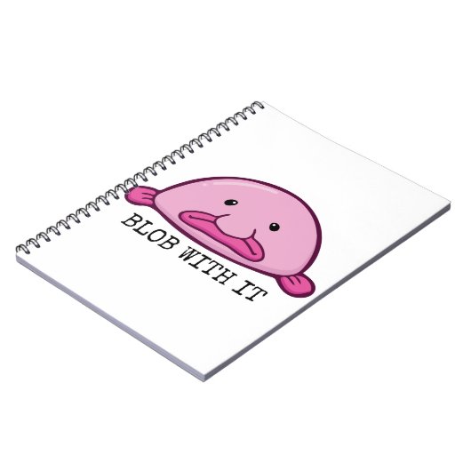 Blogs mit ihm / Blobfish Notizblock (Linke Seite)