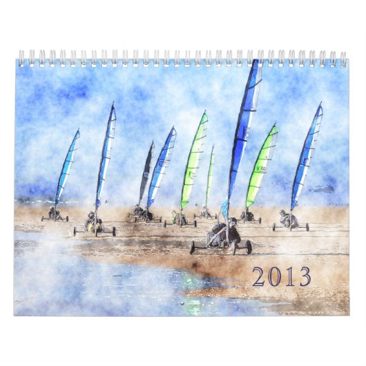 Blokart, das Kalender 2013 läuft (Titelbild)