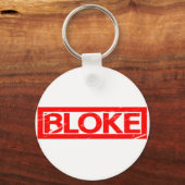 Bloke Briefmarke Schlüsselanhänger (Vorderseite)