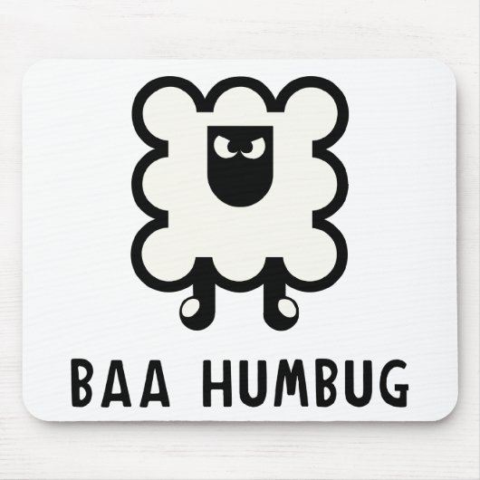 Blöken-Humbug Mousepad (Vorne)